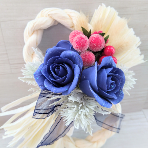 デコクレイフラワー・バラのフラワーアレンジメント