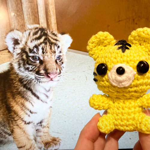 ま*き様 海外作家様作　アートドール　トラの赤ちゃん ま*き様 海外作家様作 アートドール トラの赤ちゃん ま*き