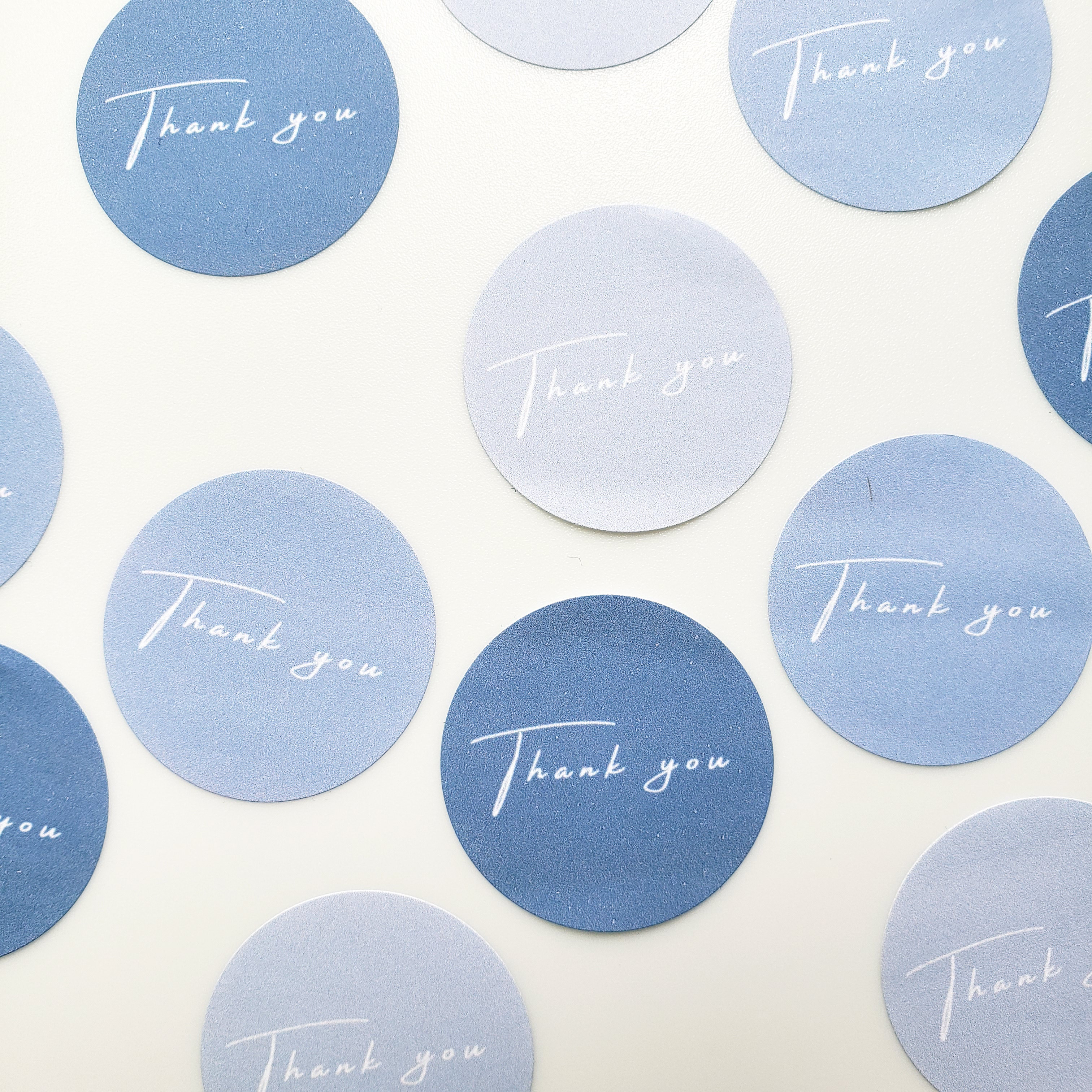 カット済み クラフト 【114】サンキューシール