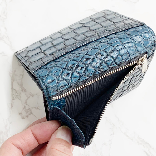 限定品　一匹鰐　新品クロコダイルマット仕上げブルーバック 楽天市場】トートバッグ クロコダイル マットブルー 青 ワニ革 鰐革