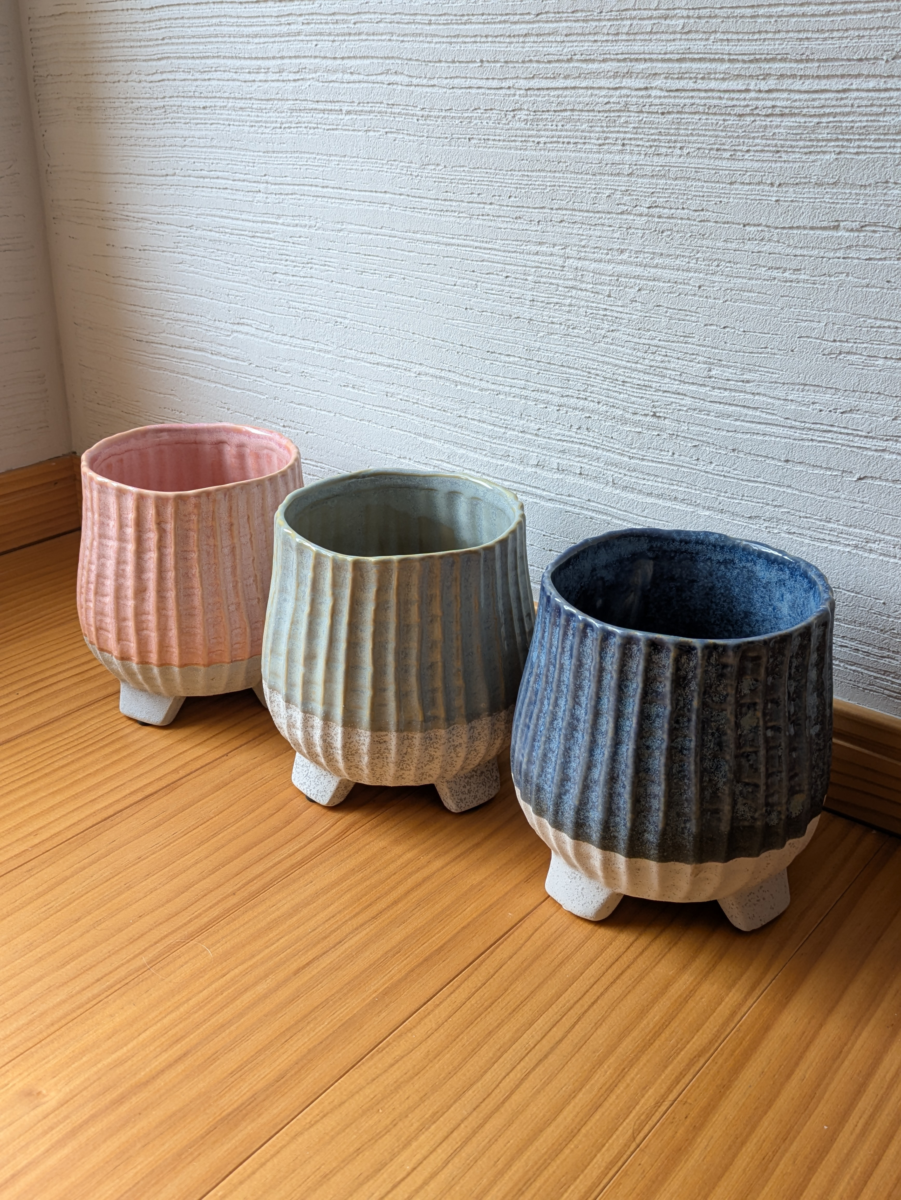 鉢カバー・大 素敵な陶器鉢 観葉植物ポット ガーデニング