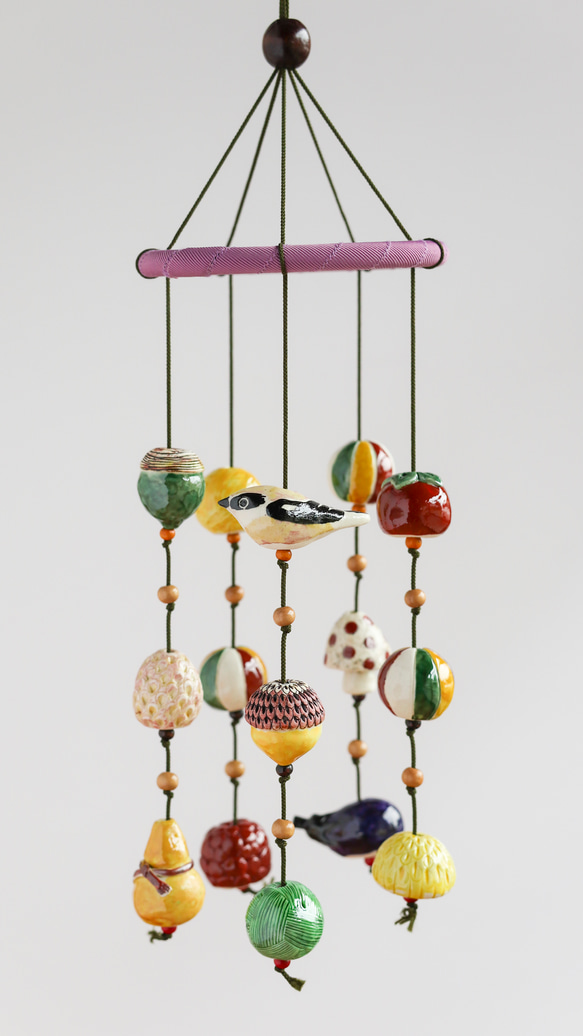 つるし飾り　-木の実のおもちゃばこ- 1枚目の画像