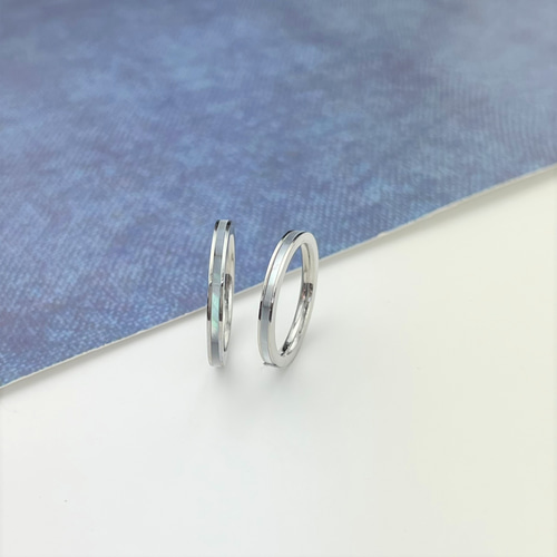 ペアリング ステンレス 結婚指輪 刻印無料 ピンクゴールド