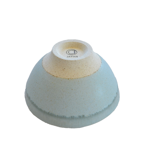 箸付きお茶碗ペアセット ホワイト×グレーブルー 結婚祝い／夫婦茶碗