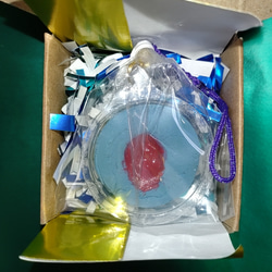 【送料無料】地球グミキーホルダー　キーホルダー　チャーム　ストラップ　手作り　ハンドメイド　1個　哺乳瓶グミキーホルダー 4枚目の画像