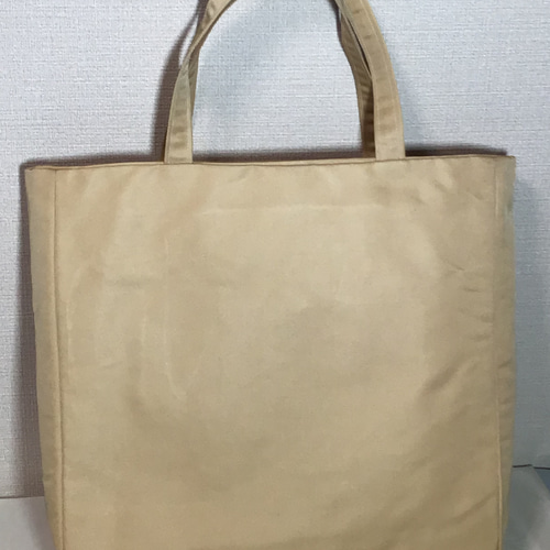 正絹 汕頭刺繍 未使用 袋帯 リメイクバッグ Ａ4サイズ 帯バッグ-
