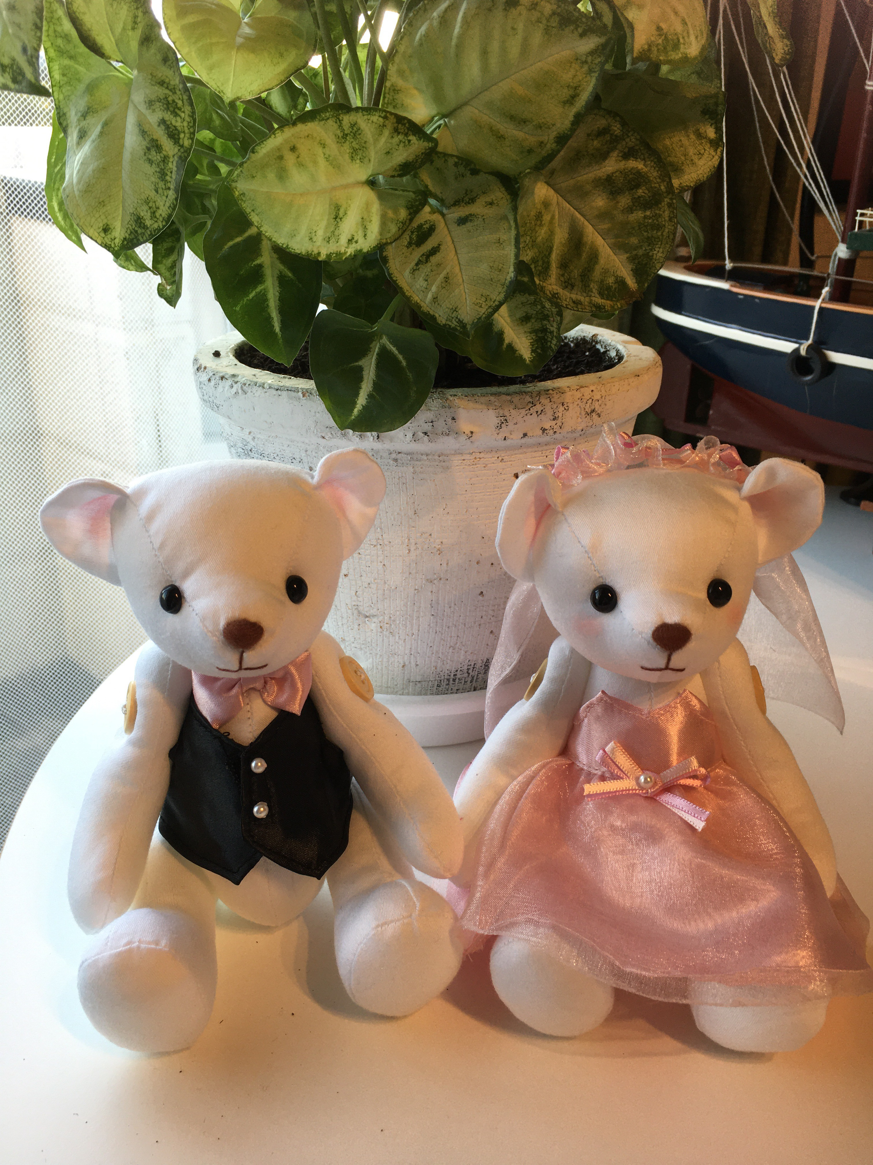 《オーダー可能》ウェルカムベア　Sサイズ   ブライダル用　ぬいぐるみ　クマ