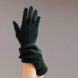 包郵【100%羊毛手套】118森林綠/讓你的雙手看起來更漂亮的手套 第9張的照片