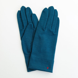 包郵【100%羊毛手套】119綠松石/讓你的手看起來很漂亮的手套 第2張的照片