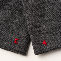 包郵【100%羊毛手套】123 希瑟灰/讓你的雙手看起來更漂亮的手套 第5張的照片