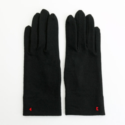 包郵【100%羊毛手套】125黑色/讓你的雙手看起來更漂亮的手套 第4張的照片