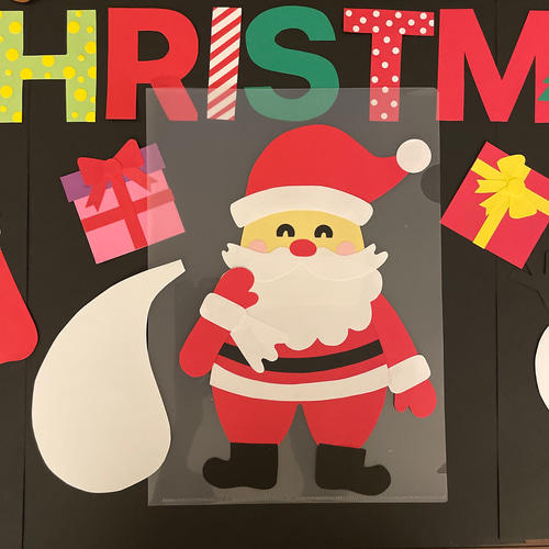 Amazon.co.jp: フェルトクリスマスリース壁飾りハンドメイド
