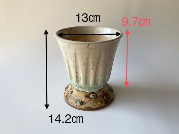 陶製植木鉢「装」縦長タイプ 8枚目の画像