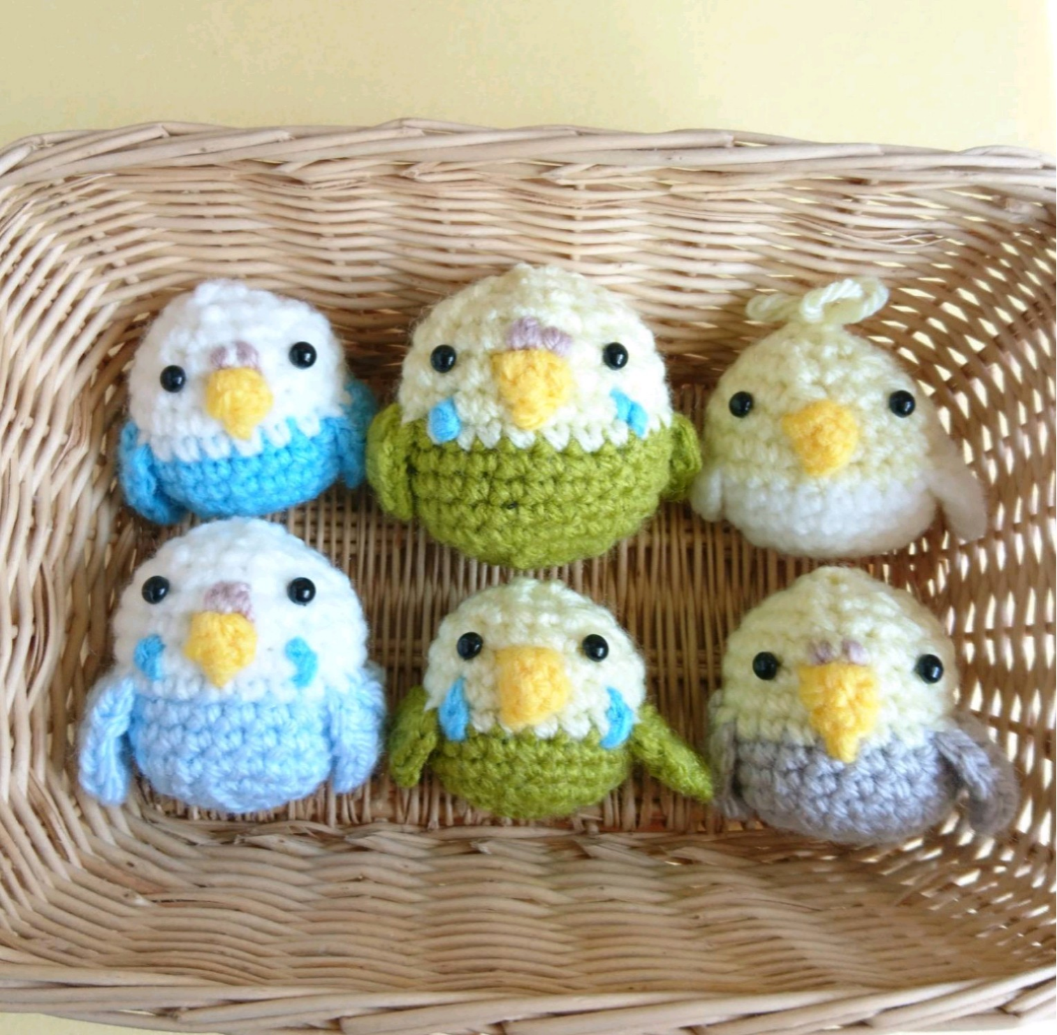 【アンコ】オーダーあみぐるみ 編みぐるみ インコ セキセイ あみぐるみ 三毛にゃん 通販