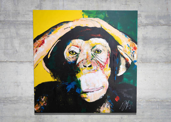 Monkey contemporary paint 第1張的照片