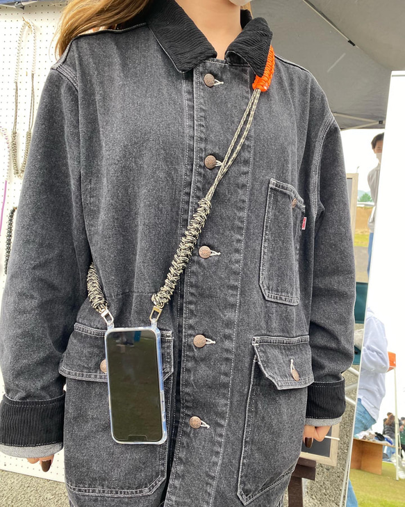 【大人気スマホショルダー】全12色 iPhone 全機種対応スマホショルダーストラップ 10枚目の画像