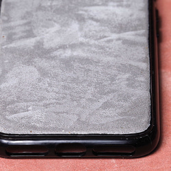 iPhone  8/7ケース　 鉱物系モルタル材《モールテックス ®》　左官こて塗りシリーズ 3枚目の画像