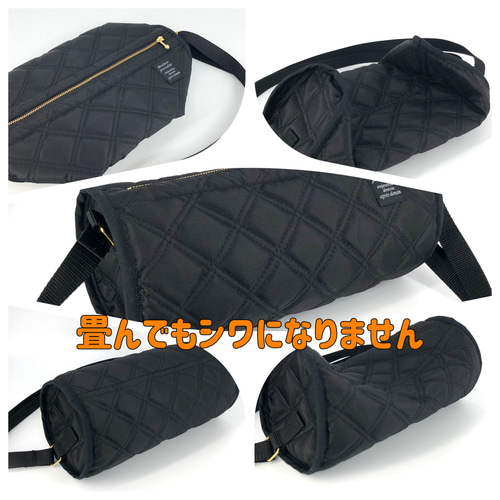 希少】COS キルティングミニバッグ ブラック うくっ