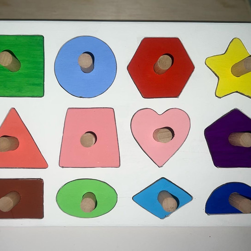 型はめ パズル おもちゃ・人形 yu 通販 14933186｜Creema(クリーマ)