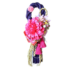 24日迄 ワンコインSALE「幸せを呼ぶ」 お正月 しめ縄飾り おしゃれ