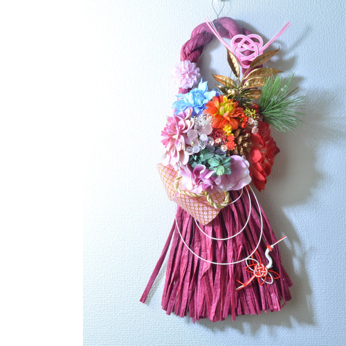 お正月しめ縄 しめ飾り＊ハンドメイド Amazon.co.jp: [カドゥ] (ハンドメイド)作って楽しむお正月飾り