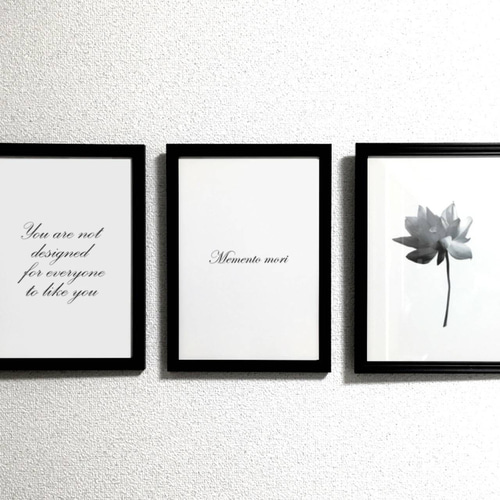 クリスマス♡モノトーンポスター&ポストカード 選べる3枚！ポストカード】インテリア メリークリスマス ハッピー