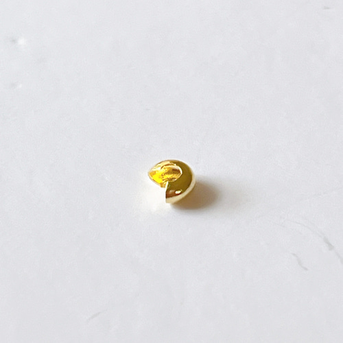 高品質 14kgf つぶし玉カバー 3㎜ 10個 14KGF アクセサリー