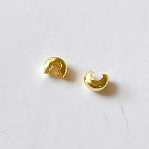 高品質 14kgf つぶし玉カバー 3㎜ 10個 14KGF アクセサリー