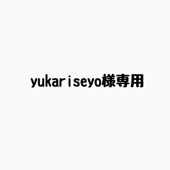 yukariseyo様専用 1枚目の画像