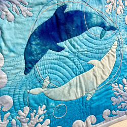 Hawaiian quilt dolphin 5枚目の画像