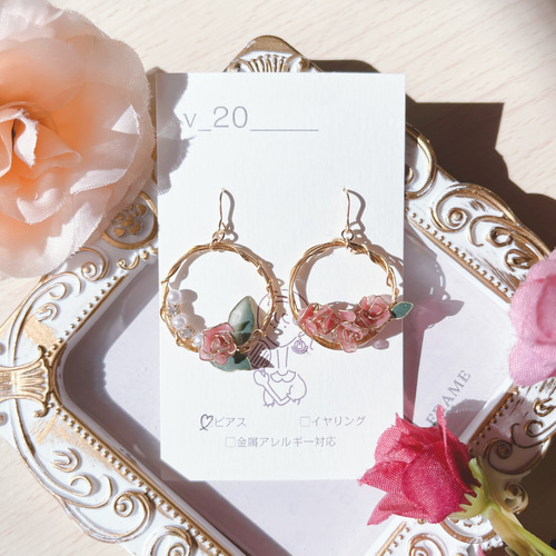 Amazon.co.jp: ワイヤーアート リース 紫 花 ワイヤークラフト