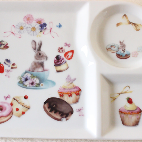 うさぎランチプレートセット