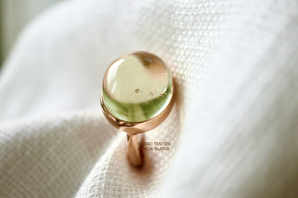 K10[エジプトからのgift リビアングラス]ring 指輪・リング