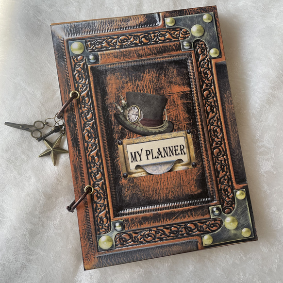 New】H150 ジャンクジャーナル スチームパンク プランナー 手帳 日記