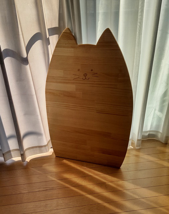 ＊Wood Cat＊ フォールディングローテーブル 6枚目の画像