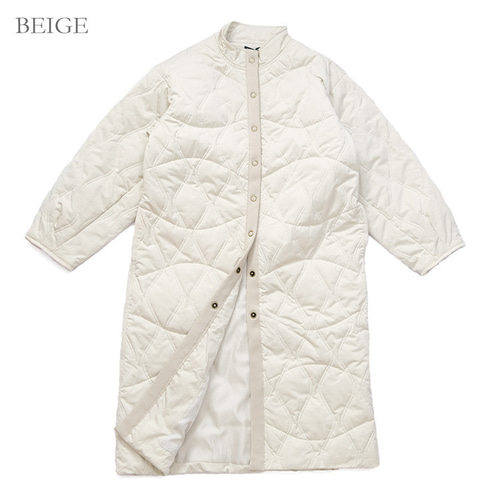 ✨40％OFF✨キルティング デザイン ロングコート vent blanc