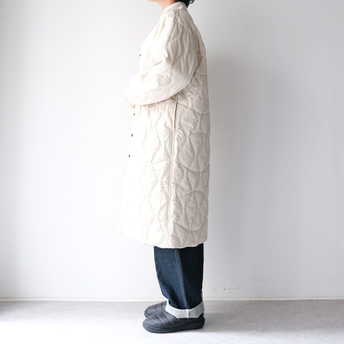 ✨40％OFF✨キルティング デザイン ロングコート vent blanc