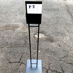 アイアンスタンド A-stand フライヤーケース チラシ入れ A フリー