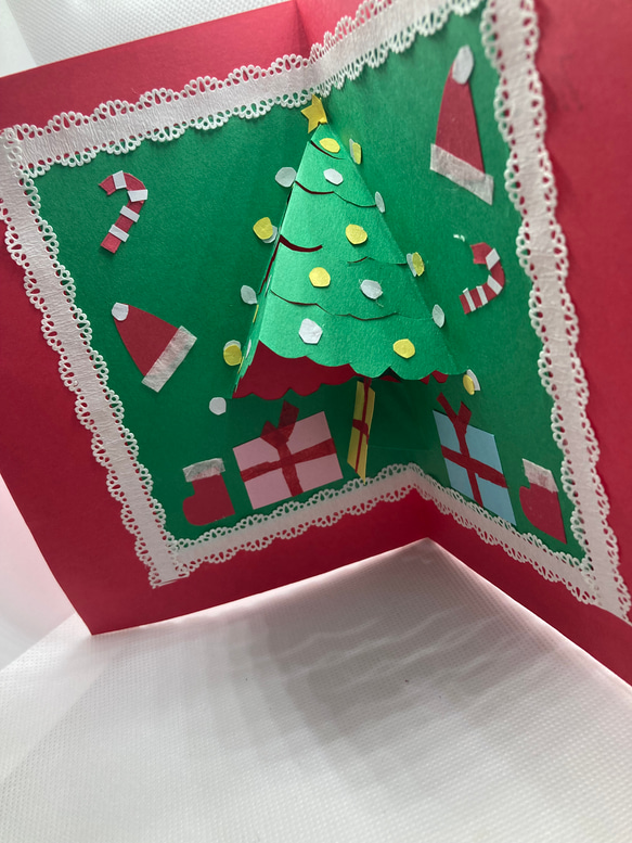 ポップアップカードクリスマス2クリスマスカード 5枚目の画像