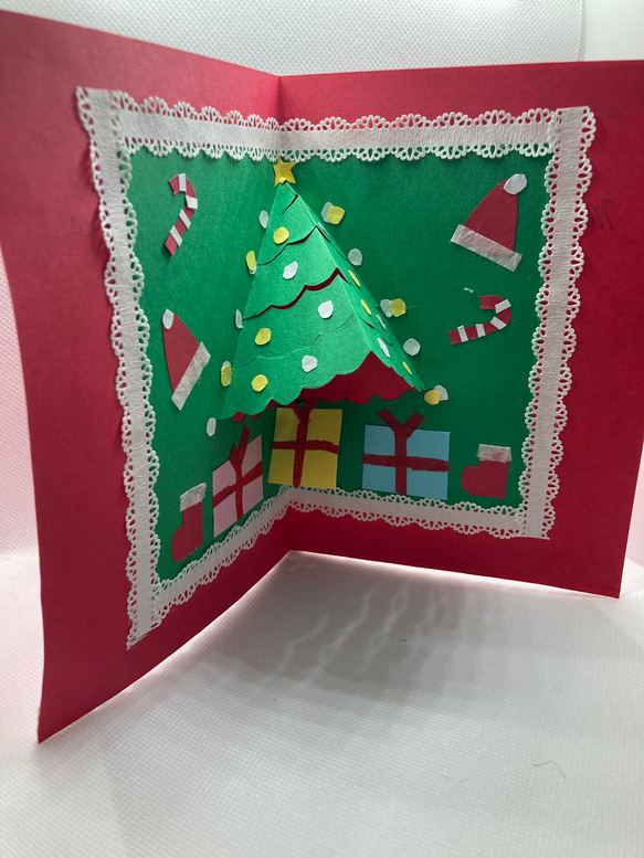 ポップアップカードクリスマス2クリスマスカード 4枚目の画像