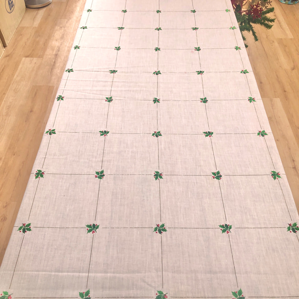 [復古] 聖誕桌布 薄 250cm x 150cm 第2張的照片