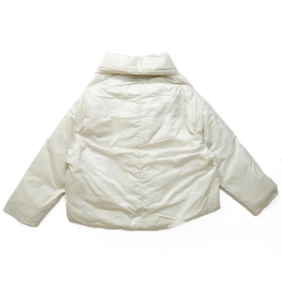 ✨30％OFF✨ファイバーダウン ショートジャケット vent blanc VBJ224426 ヴァンブラン 16枚目の画像