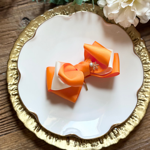 ハンドメイドリボン ヘアゴム バレッタ 24128ha-1.jpg