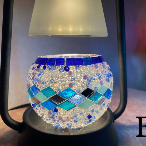 トルコランプクリスマスキャンドルホルダーとアロマキャンドル