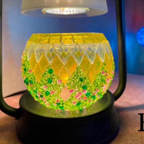 トルコランプクリスマスキャンドルホルダーとアロマキャンドル