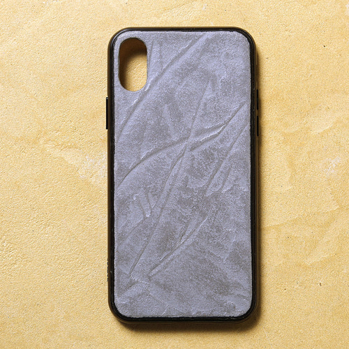 iPhone XS/Xケース デザインコンクリート《モールテックス ®》 左官こ