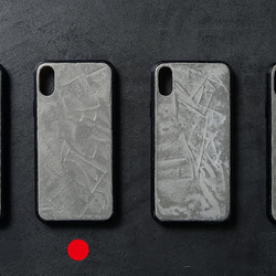 iPhone  XS/Xケース　 鉱物系モルタル材《モールテックス ®》　左官こて塗りシリーズ 5枚目の画像