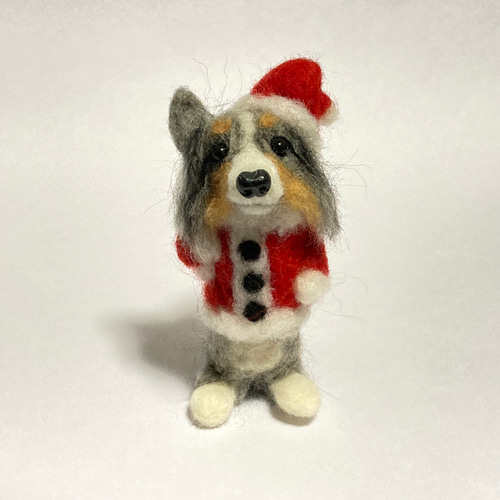 見本 羊毛フェルト シェットランドシープドッグ シェルティ