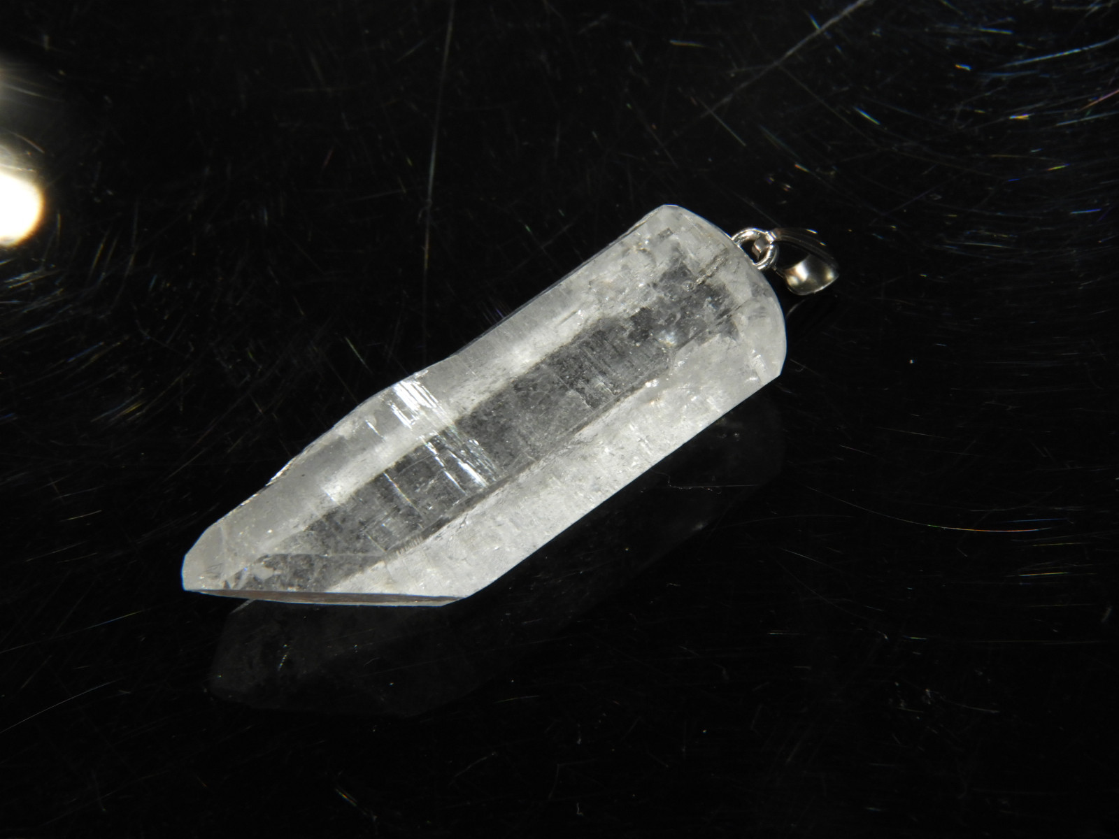 インドマニハールのヒマラヤ水晶原石ペンダント！メイドインジャパン！　天然石　ヒマラヤ41