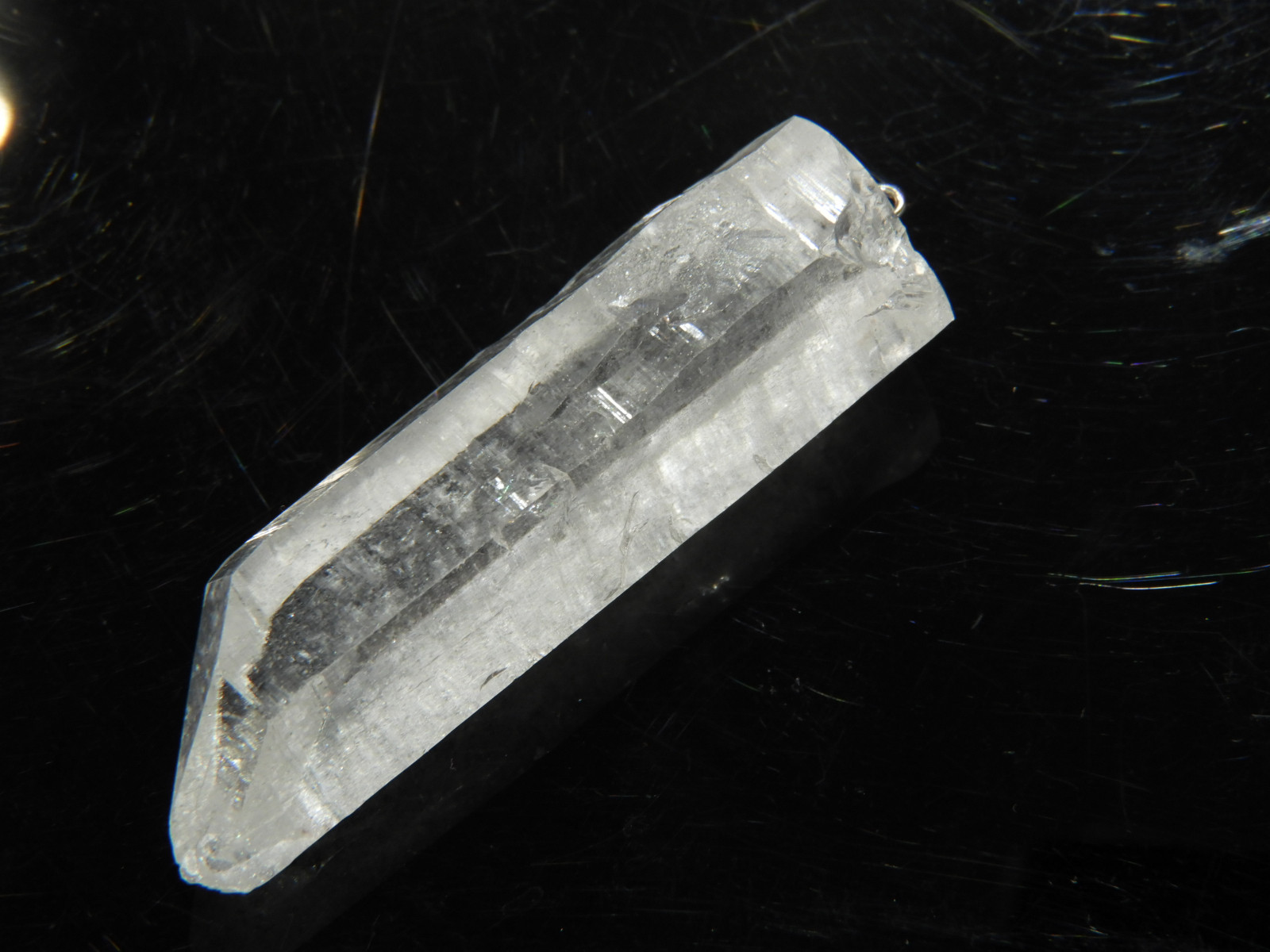 インドマニハールのヒマラヤ水晶原石ペンダント！メイドインジャパン！　天然石　ヒマラヤ43